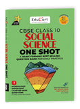 Educart One-shot Social Science CBSE Class 10 Question Bank 2025-26 on new Syllabus 2026