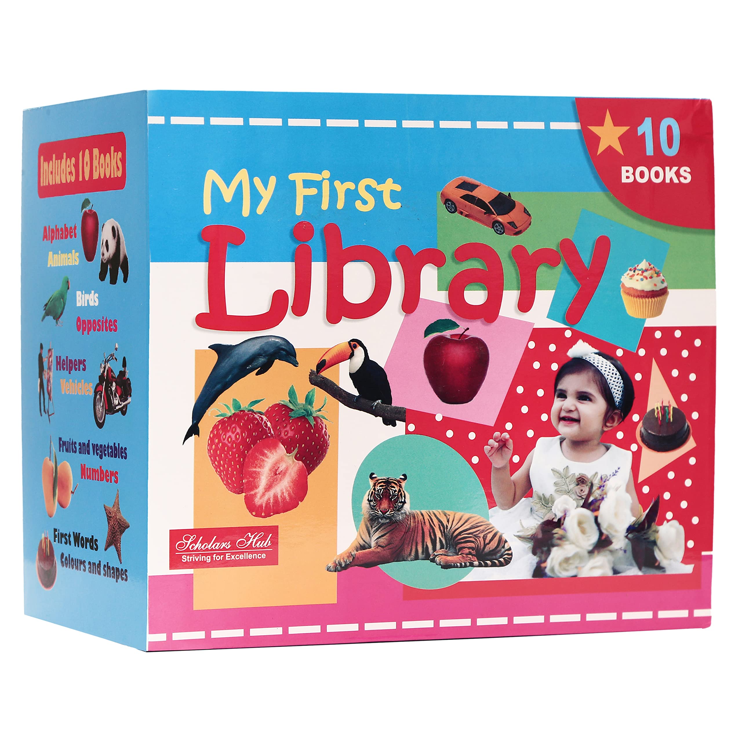 My First Library (Box Set Of 10 Board Books) – Scholars Hub