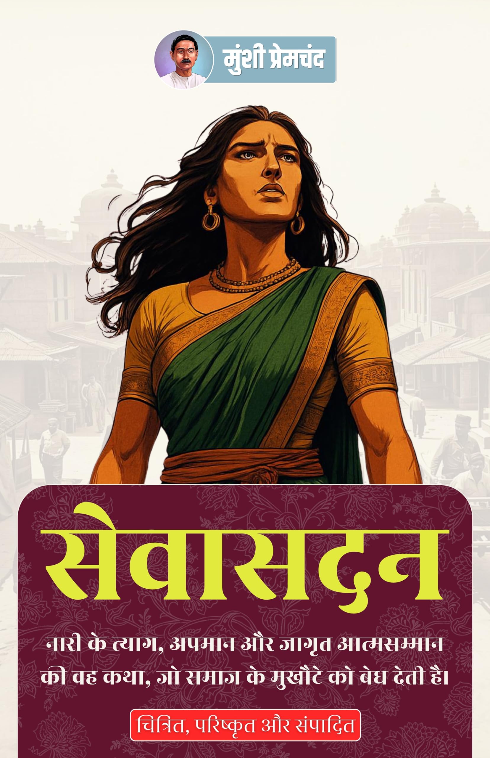 Sevasadan in Hindi सेवासदन (सचित्र और परिशोधित) (Munshi Premchand Classics) - Munshi Premchand – DD Books
