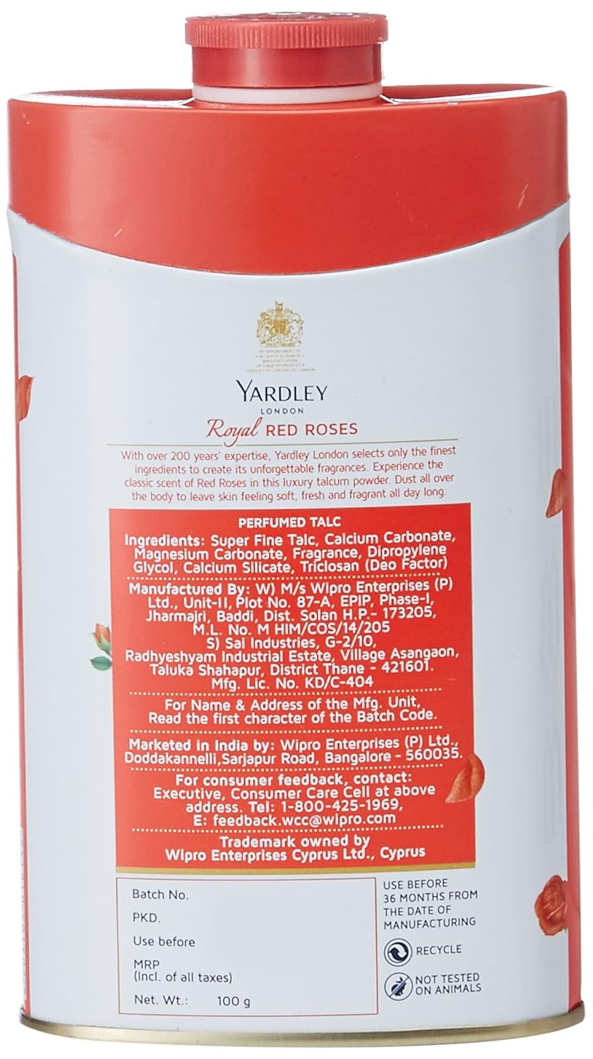 Yardley London Royal Red Roses-250g image 4