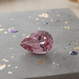 Astrolucrum Collector's Edition AAAA Mahenge Pink Spinel (Pear Free Size) 1.00 ctw (image 2)