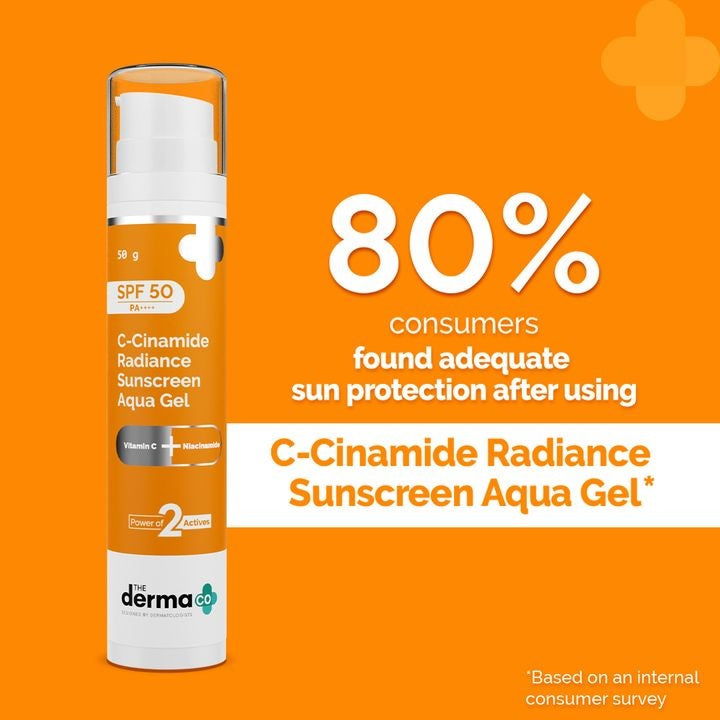C-Cinamide Radiance Sunscreen Aqua Gel & PA++++ - 50g image 8
