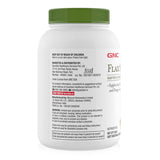 GNC Flax Seed Oil 1000mg Vegetarian Omega 3 & 6 Capsules for Overall Well Being - 180 tabs image 3