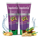 Medimix Ayurvedic Natural Glow Face Wash  |With Sugarcane and Ginger | 100 ml image 3