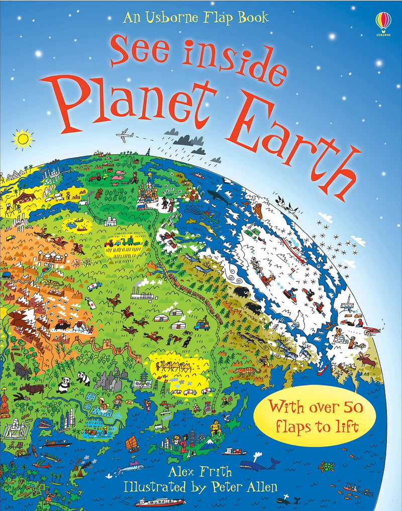 Planet Earth (Usborne See Inside) Hardcover