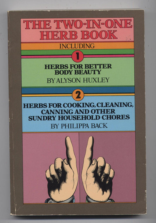 Two-in-one Herb Book old Paperback