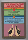 Two-in-one Herb Book old Paperback