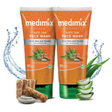 Medimix Ayurvedic Anti Tan Face Wash With Aloe vera and Tanaka| 100 ml image 3