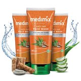 Medimix Ayurvedic Anti Tan Face Wash With Aloe vera and Tanaka| 100 ml image 5