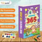 Grand - 365 Colouring Book :- Learn With Colouring, Creative Learning For Toddlers, Preschool Colouring Book, Educational…