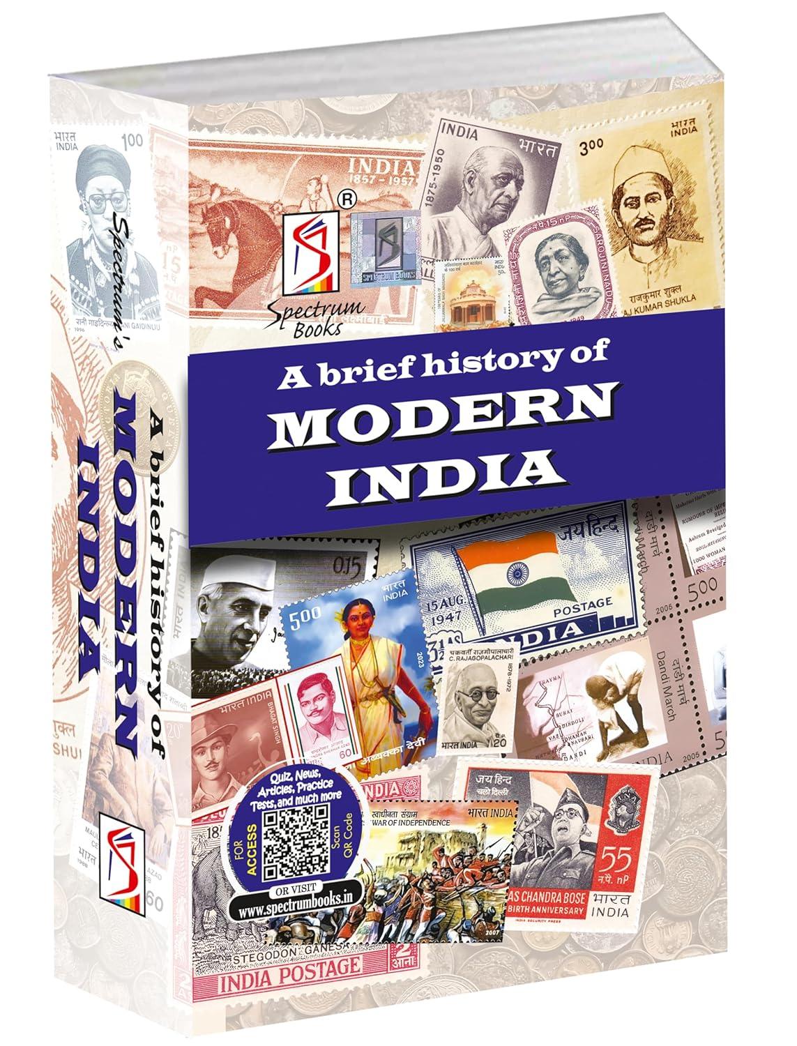A Brief History of Modern India 2024 Edition | Spectrum | Rajiv Ahir | UPSC | Civil Services Exam |Paperback – 30 August 2024