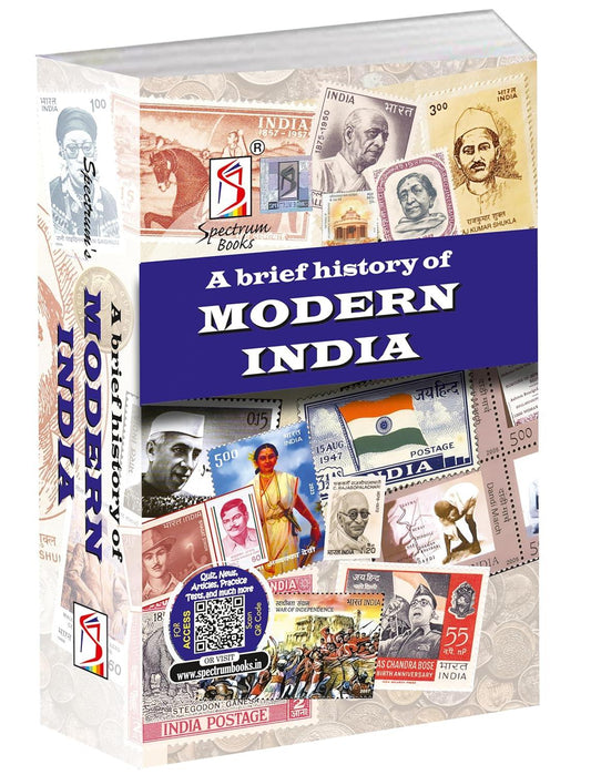 A Brief History of Modern India 2024 Edition | Spectrum | Rajiv Ahir | UPSC | Civil Services Exam |Paperback – 30 August 2024
