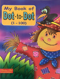 Scholars Hub Dot To Dot Activity Book For Kids (Numbers 1-100 & Abc) ( Set Of 2 Books) (Ages 3-6) | 152 Pages | Fun…