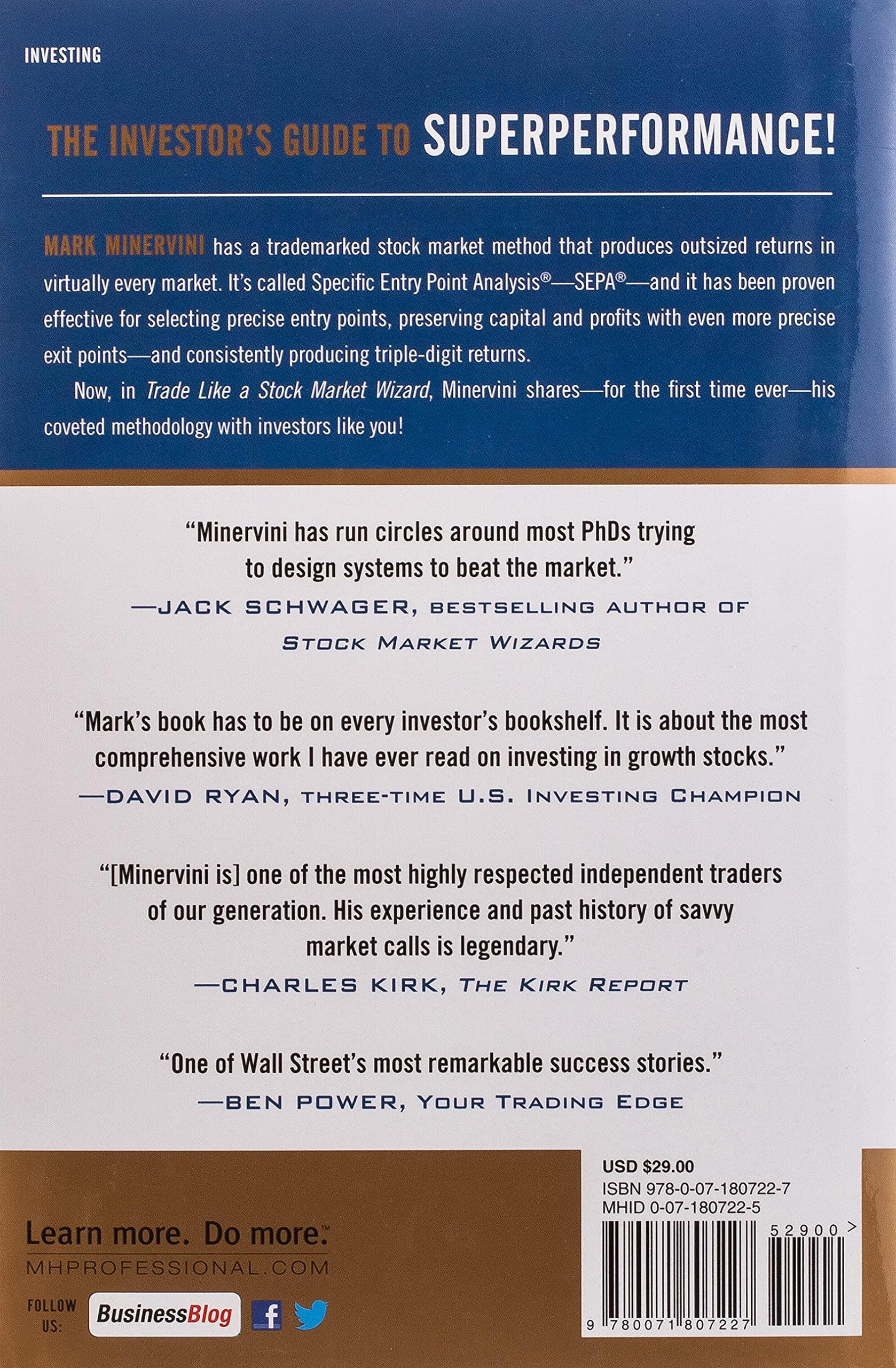 Trade Like a Stock Market Wizard Paperback image 2
