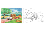 Scholars Hub Best Scenery In Pastel Book -Vol-1, Vol 2 (Set Of 2 Books) | 40 Pages (image 2)