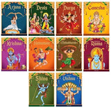 Tales from Indian Mythology: Collection of 10 Books