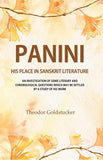 Panini : His Place In Sanskrit Literature: An Investigation Of Some Literary And Chronological Questions - Gyan Books…