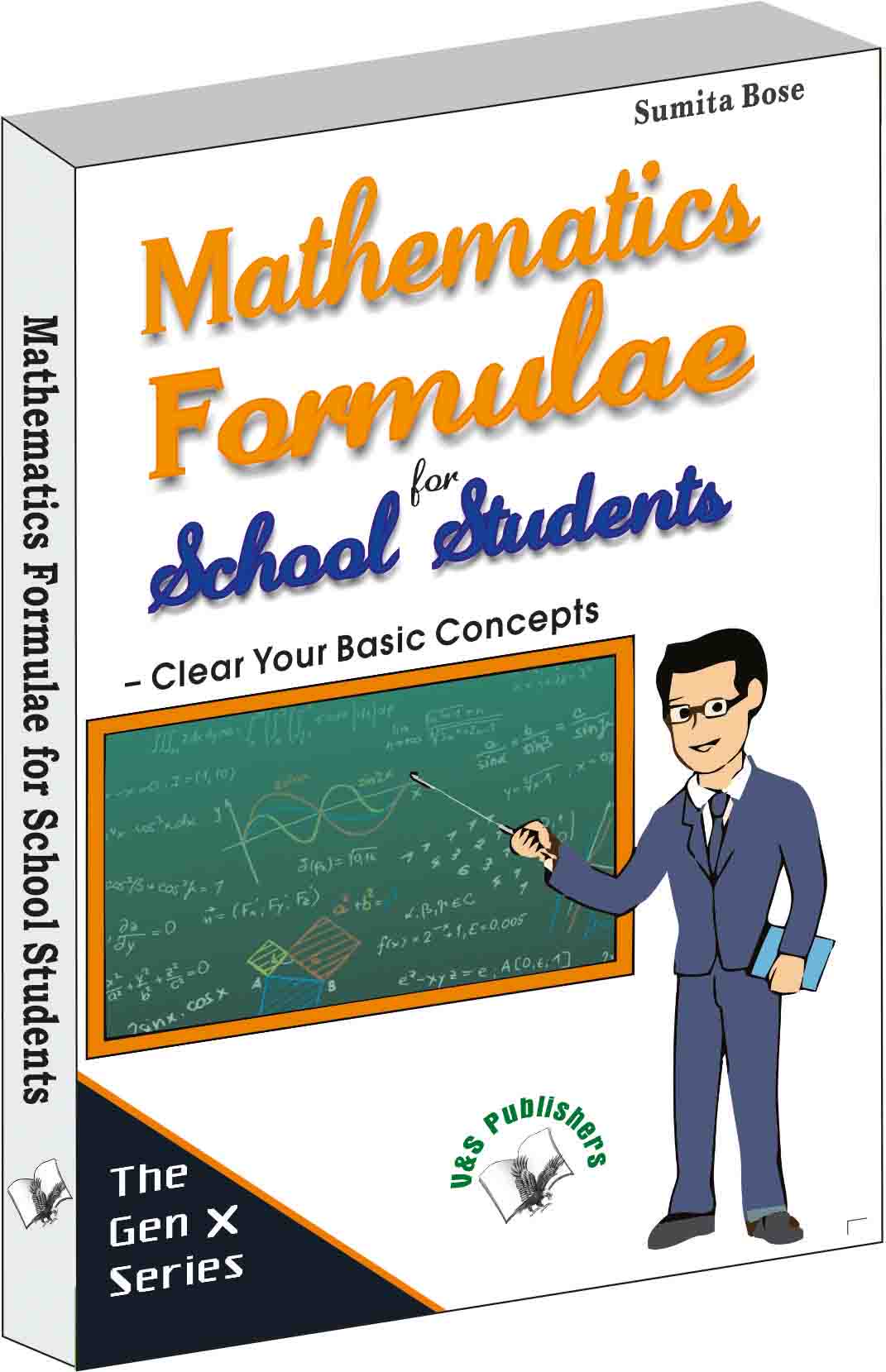 Mathematics formulae for school students by Sumita Bose – V&S Publishers (image 2)
