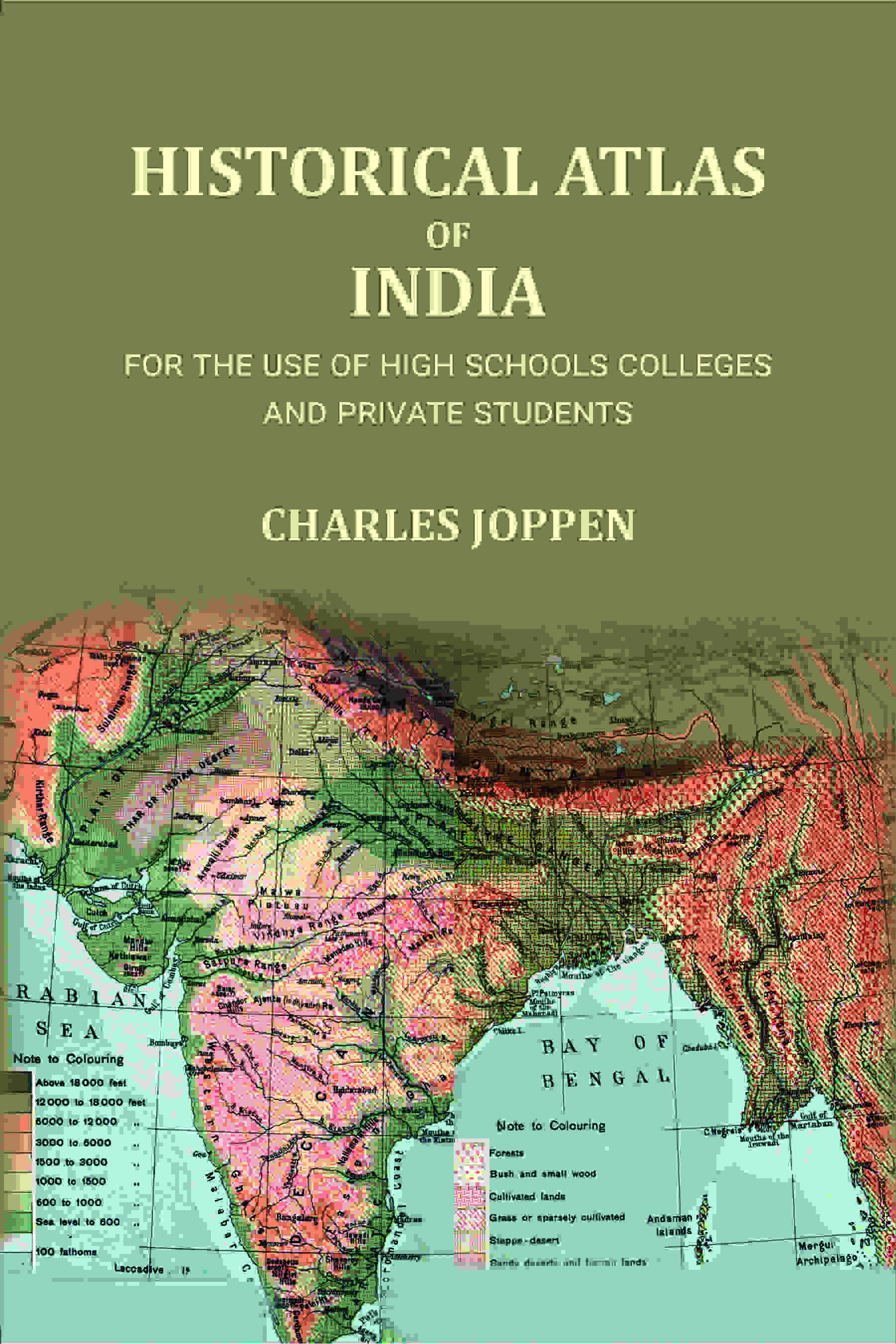 Historical atlas of India: for the use of high schools colleges and private students - Gyan Books (image 2)