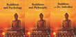 Buddhism and Psychology 3 Vols. Set - Gyan Books