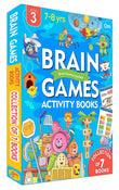 Brain Games Activity Books Level - 3 Box set - Om Books