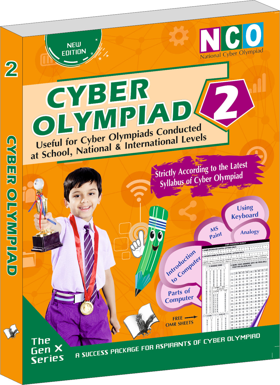 National Cyber Olympiad - Class 2(With OMR Sheets) by Shikha Gupta – V&S Publishers