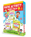 Dreamland Publications Maths Activity Books Pack- A Set of 3 Books - Activity Book for Children