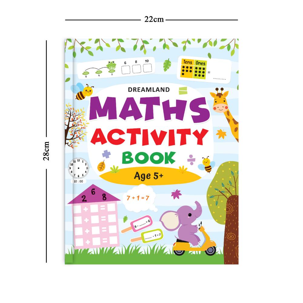 Dreamland Publications Maths Activity Books Pack- A Set of 3 Books - Activity Book for Children (image 3)