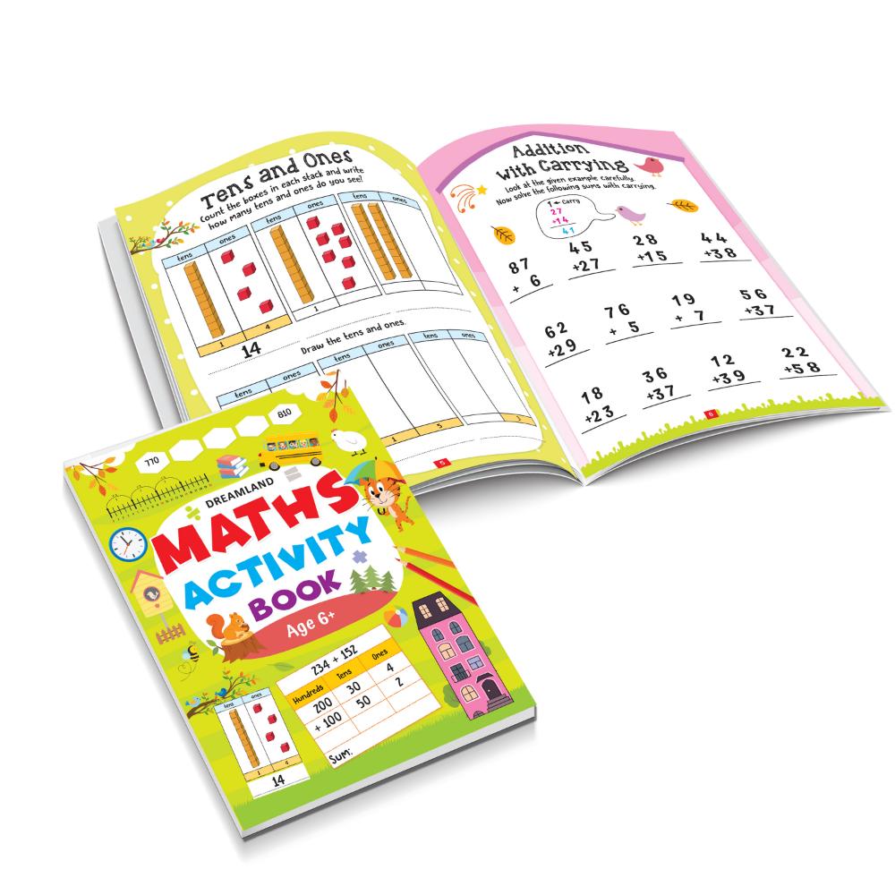 Dreamland Publications Maths Activity Books Pack- A Set of 3 Books - Activity Book for Children (image 6)