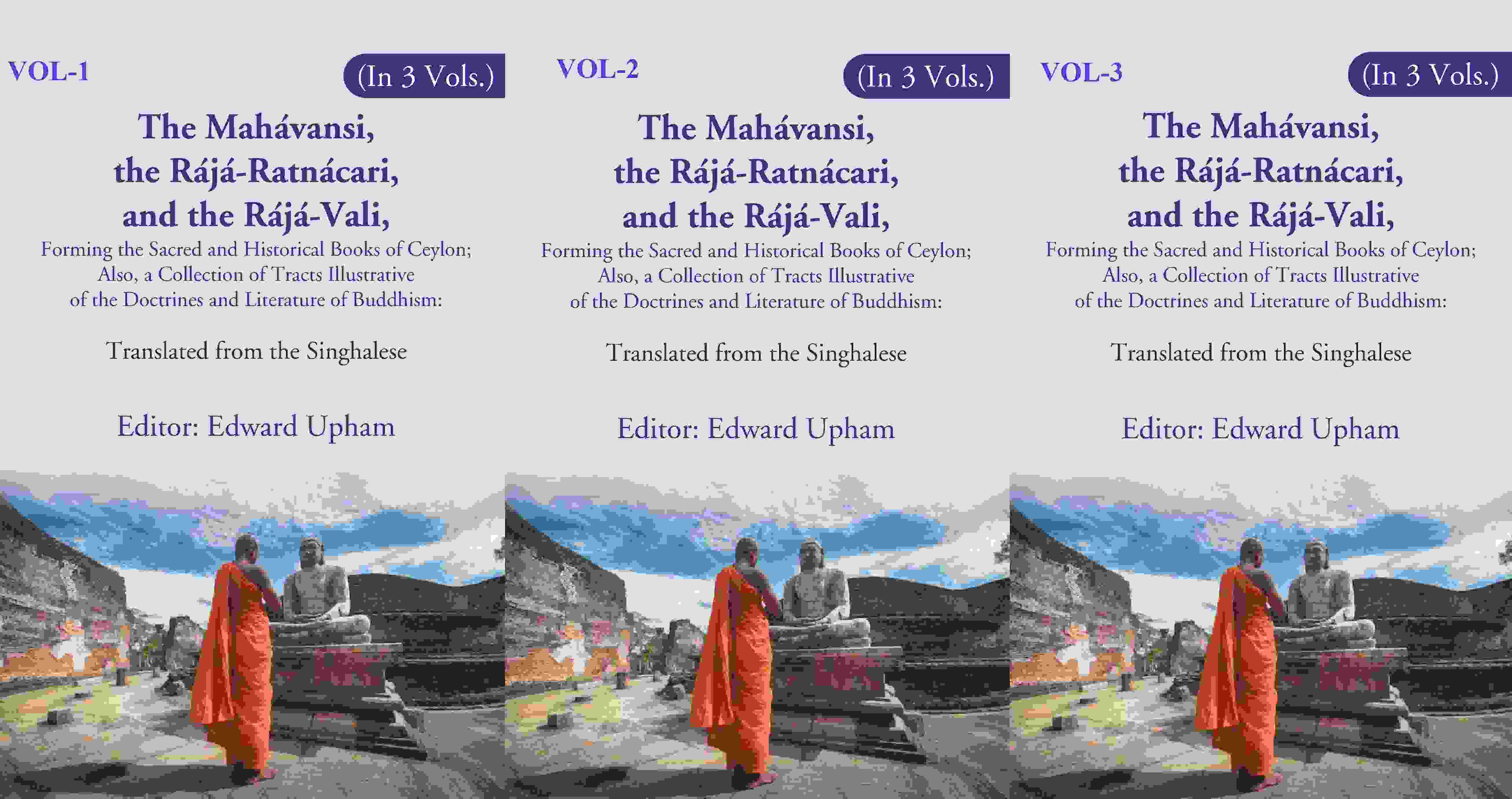 The Mahávansi, The Rájá-Ratnácari, And The Rájá-Vali, Forming The Sacred And Historical Books 3 Vol - Gyan Books (image 2)