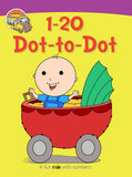 1-20 Dot-to-Dot : A Fun Ride with Numbers Activity Books - Om Books