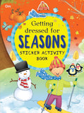 Getting Dressed for Seasons - Sticker Activity Books - Om Books