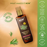 Wow Skin Science Rosemary With Biotin Hair Growth Oil -200 ml image 2