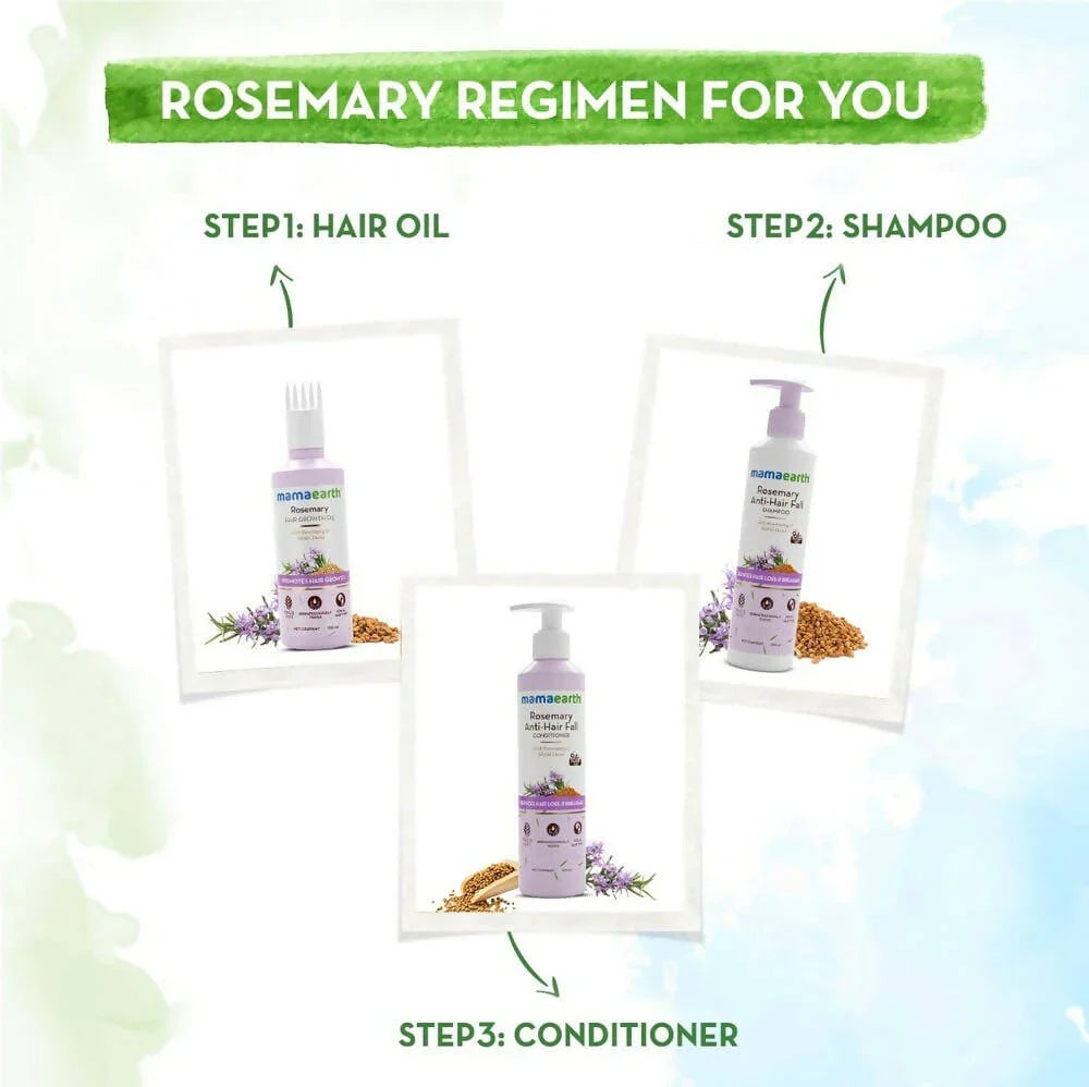 Mamaearth Rosemary Hair Growth Oil with Rosemary & Methi Dana -150 ml image 6