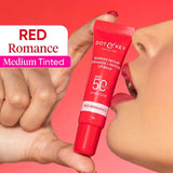 Dot & Key Barrier Repair Ceramide & Peptide SPF 50+, PA+++ Lip Balm - Red Romance -10 gm image 5