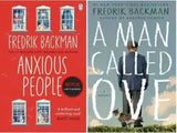 (Combo) ANXIOUS PEOPLE + A MAN CALLED OVE (Paperback, Fredrik Backman)