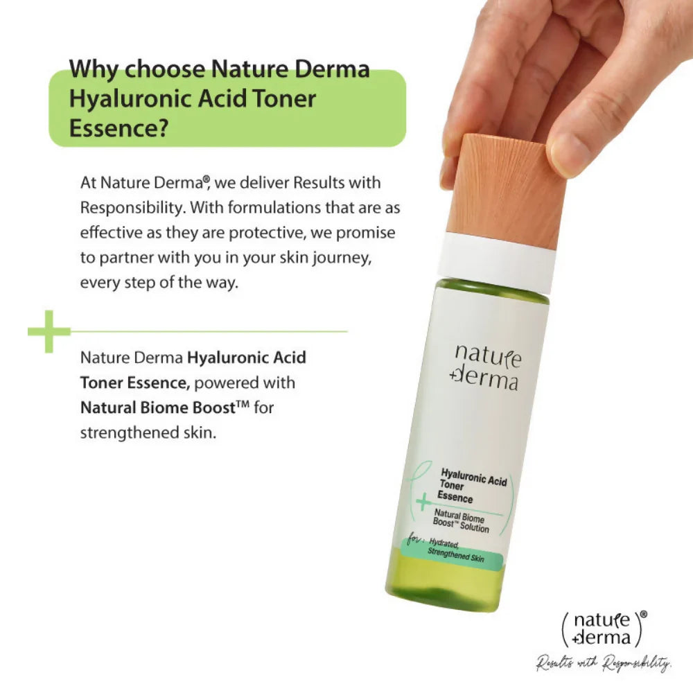 Nature Derma Hyaluronic Acid Toner Essence -100 ml image 3
