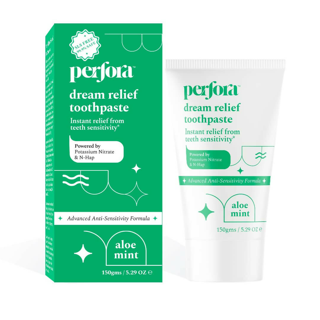 Perfora Sensitive Toothpaste - Aloe Mint -150 gm - Pack of 1 image 4