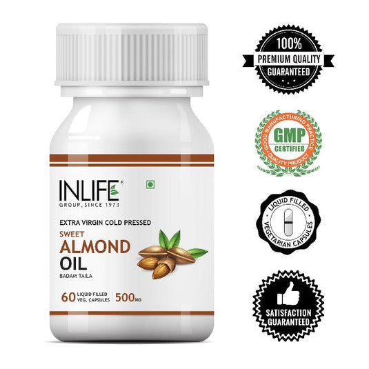 INLIFE Sweet Almond Oil Supplement - 60 tabs image 4