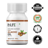 INLIFE Sweet Almond Oil Supplement - 60 tabs image 4