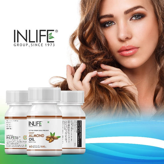 INLIFE Sweet Almond Oil Supplement - 60 tabs image 2