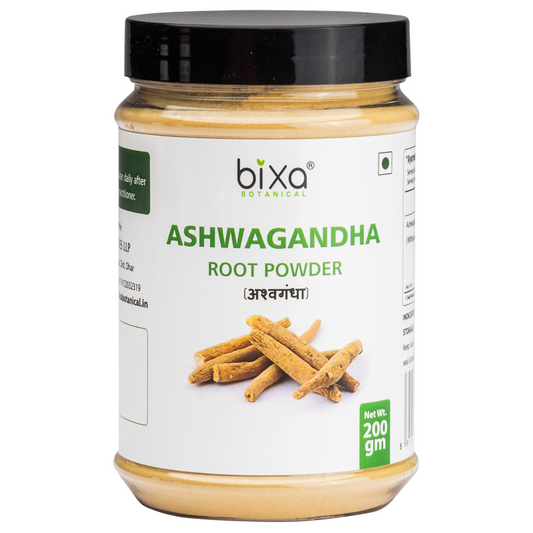 Bixa Botanical Organic Ashwagandha Root Powder | Herbal Superfood for Balance & Vitality