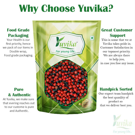 Yuvika Chirmati Lal - Ratti Lal - Abrus Precatorius - Jequerity Seeds image 3