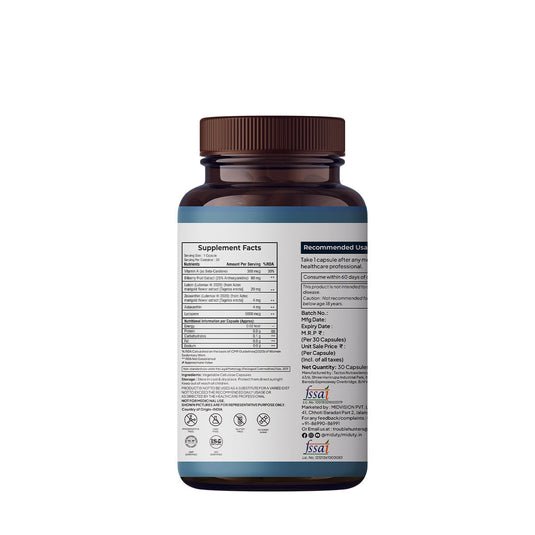 Miduty By Palak Notes Eye Vision Shield Complete Eye Care Capsules - 30 Caps image 2