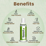 Deemark Hair Oil Plus for Hair Growth & Thickness - 200 ml (Pack of 2) image 2