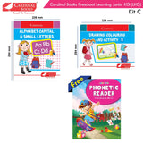 Cardinal Books Preschool Learning Junior KG (LKG) Kit C Set of 16| Ages 4-5 Years| Alphabet| Number| Rhymes and Stories…