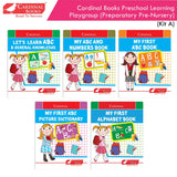 Cardinal Books Preschool Learning Playgroup (Preparatory Pre-Nursery) Kit A| Ages 2-3 Years| My First ABC Picture…