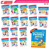 Cardinal Books Preschool Learning Senior KG (UKG) Kit D Set of 16| Cursive Alphabet| Number|Rhymes and Stories| Phonic|Ages…