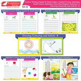 Cardinal Books Preschool Learning Senior KG (UKG) Kit D Set of 16| Cursive Alphabet| Number|Rhymes and Stories| Phonic|Ages…