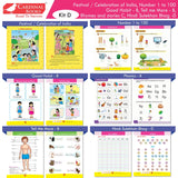 Cardinal Books Preschool Learning Senior KG (UKG) Kit D Set of 16| Cursive Alphabet| Number|Rhymes and Stories| Phonic|Ages…